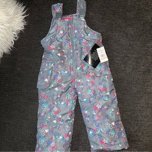 NWT 2T snow bib